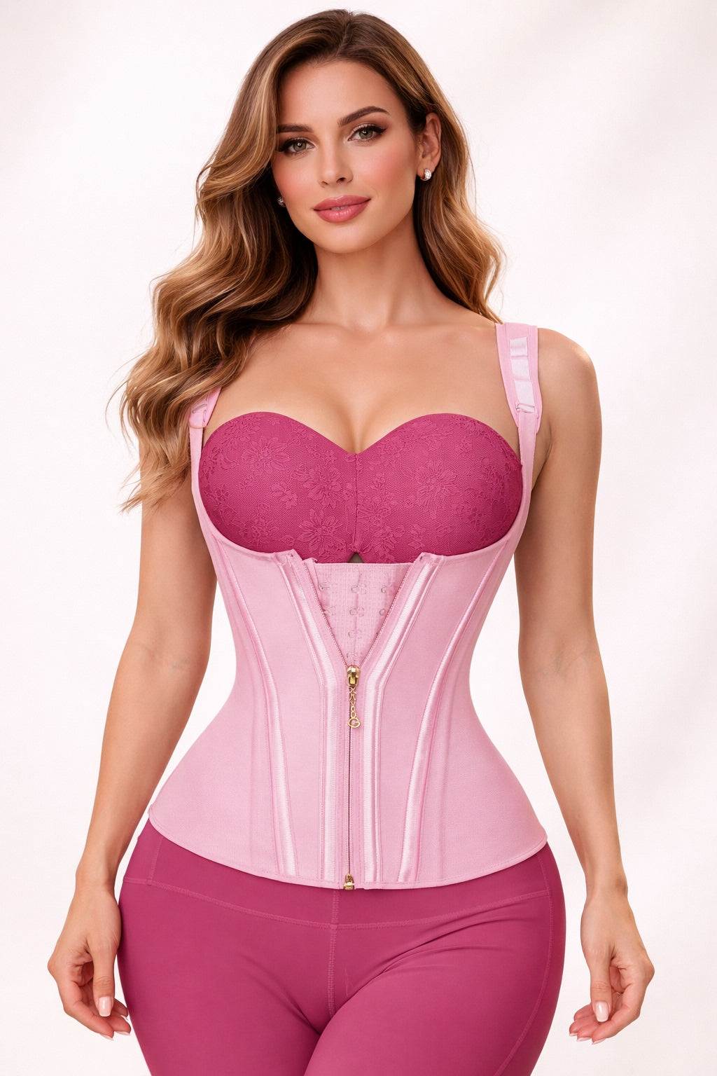 Waist Trainer For Women Body Shaper Corset Vest Tank Top With Steel Bones - Laylace
