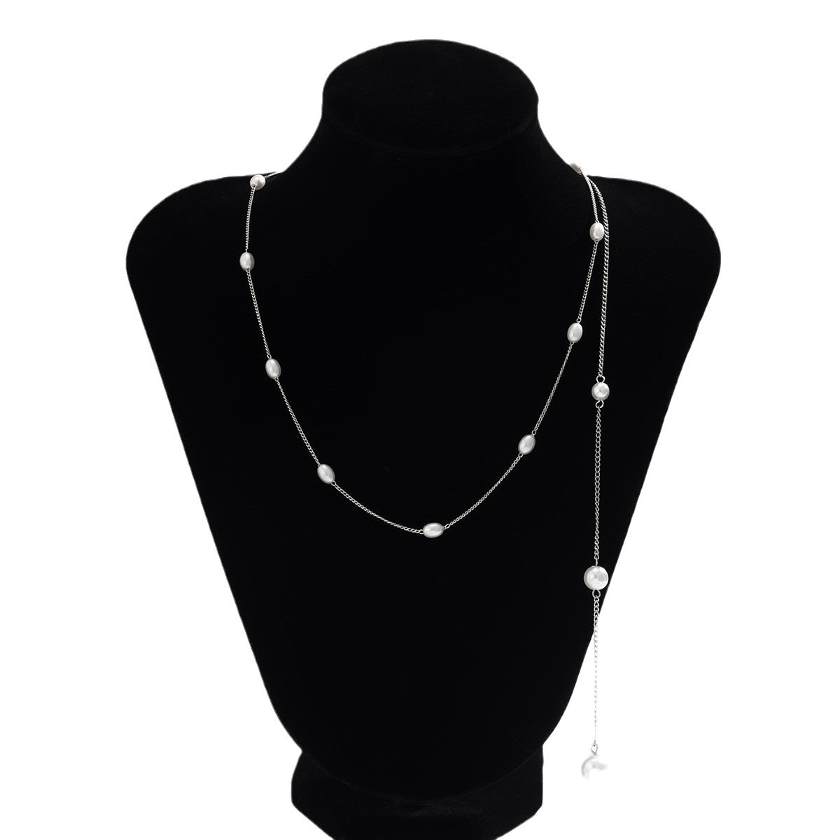 Stylish And Elegant Long Chain Tassel Necklace