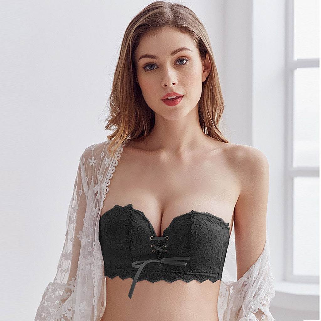 Strapless gathered bra - Laylace