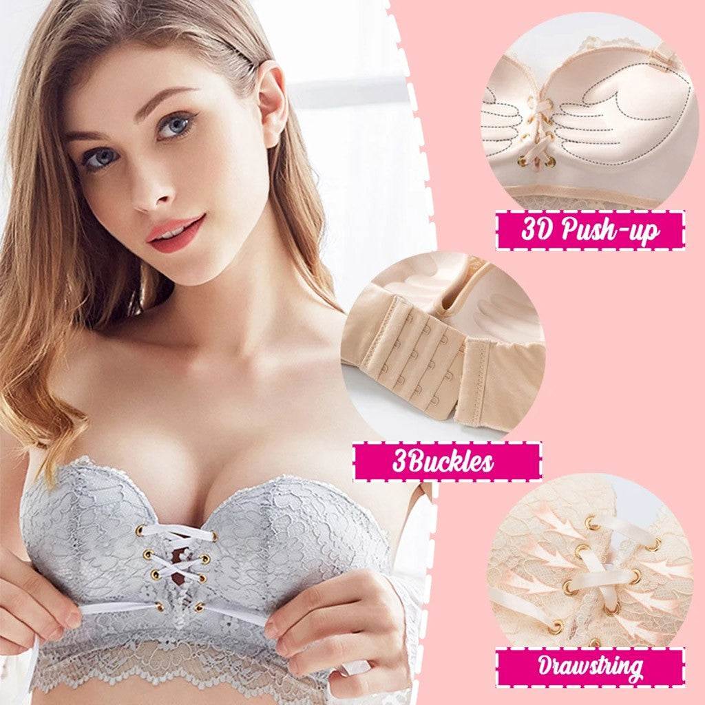 Strapless gathered bra - Laylace