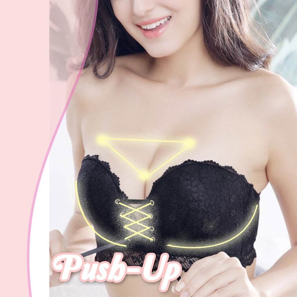 Strapless gathered bra - Laylace