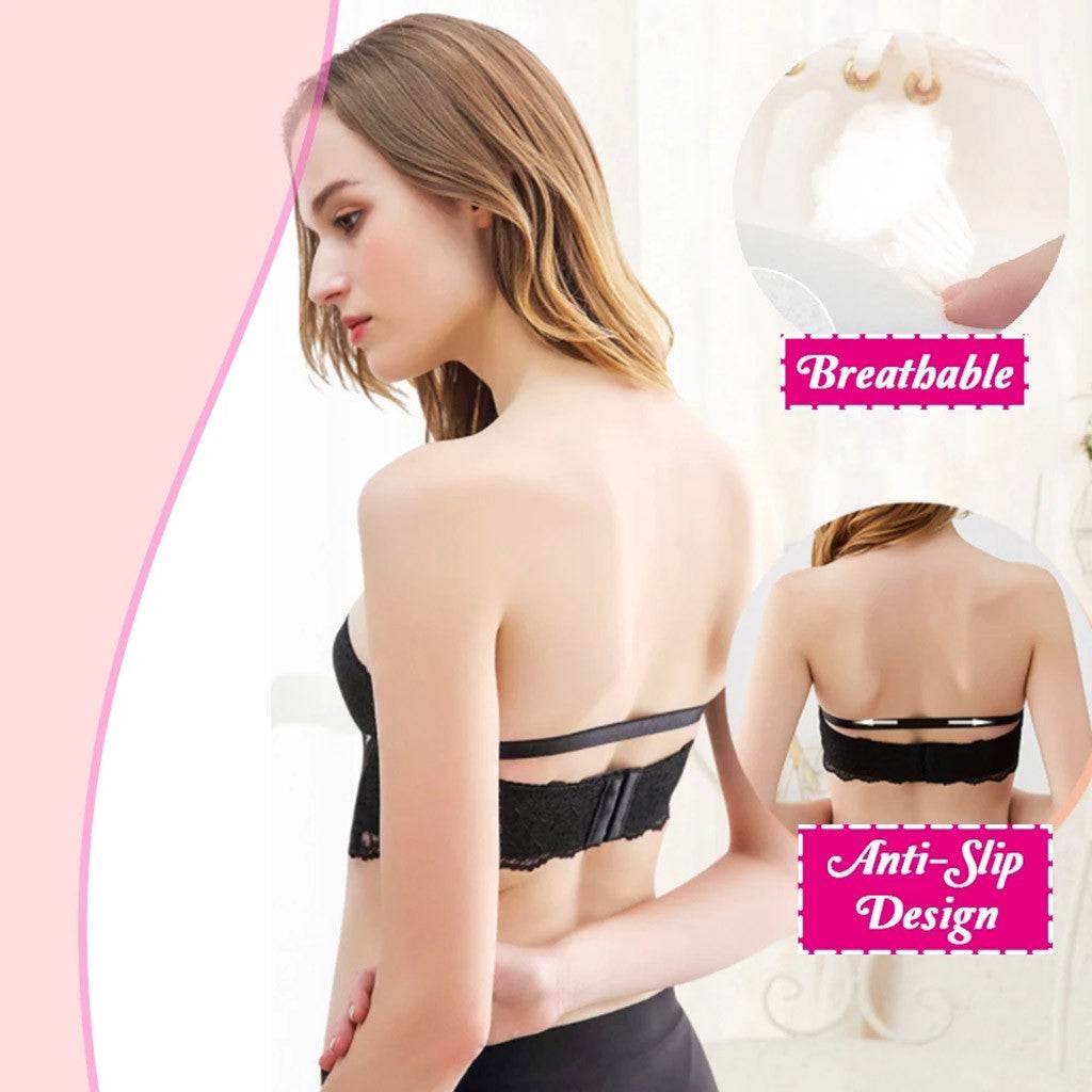 Strapless gathered bra - Laylace