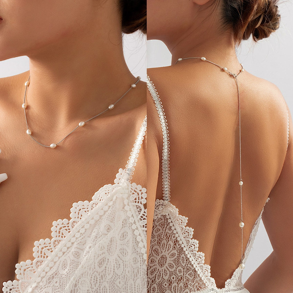 Stylish And Elegant Long Chain Tassel Necklace