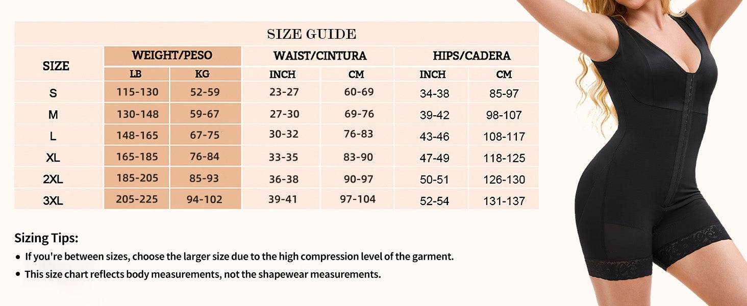 Fajas Colombiana Shapewear For Women Tummy Control Post Surgery Full Body Shaper Butt Lifter With Zipper Crotch Skimsbodysuits Elegant Bodysuit Faja Shaper - Laylace