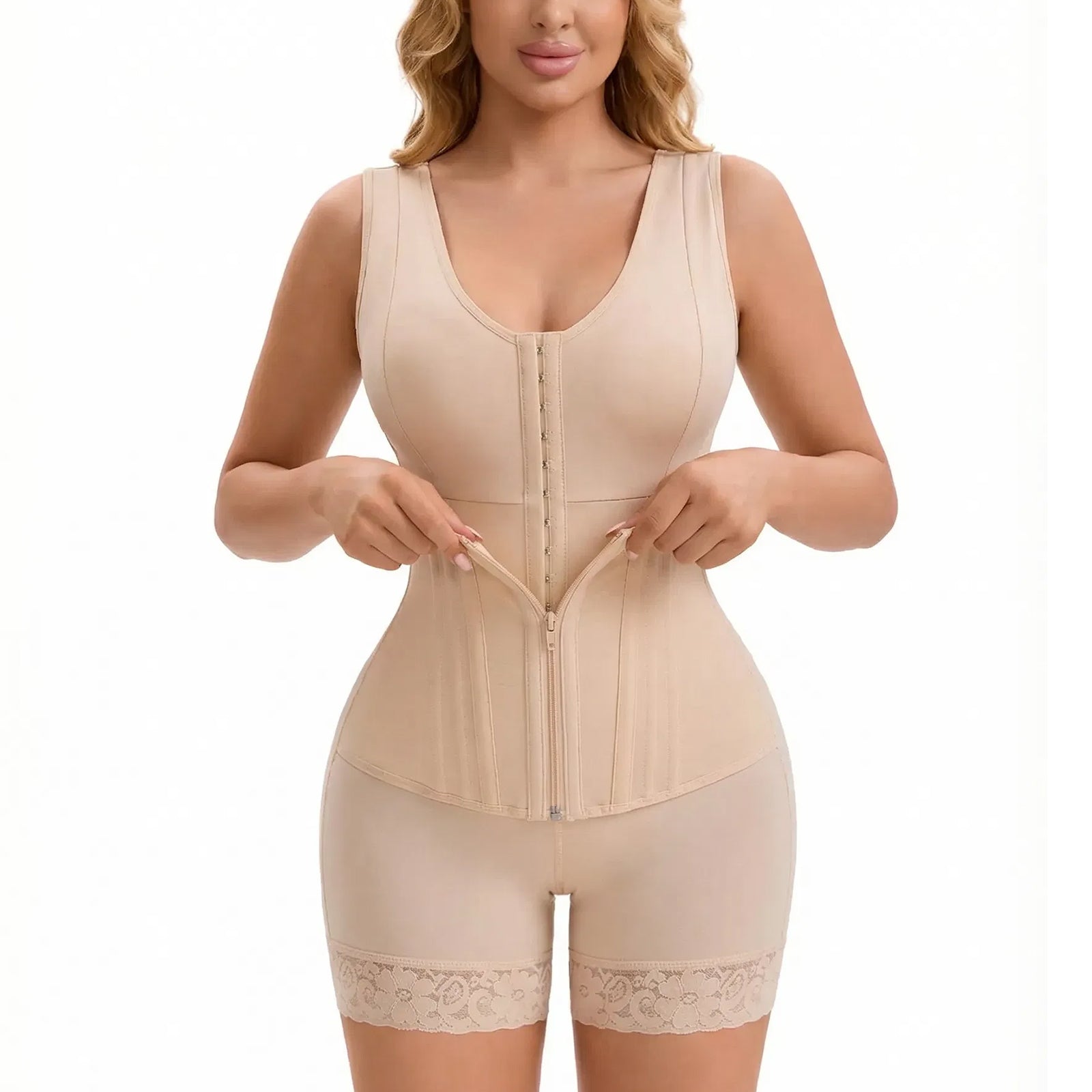 Laylace Sculpt full body shapewear for women in beige