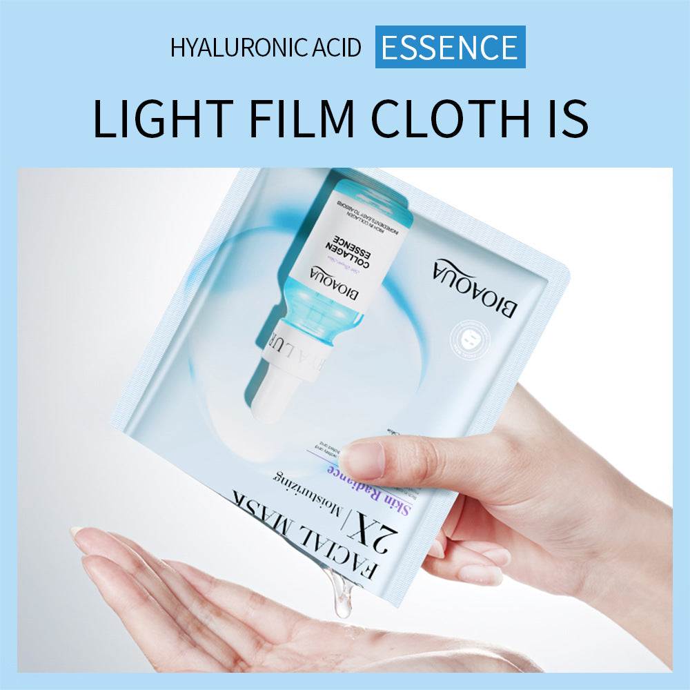 Collagen Face Mask Moisturizing Firming Face Sheet Mask Hyaluronic Acid Facial Masks Beauty Skin Care Gel Skin Care - Laylace