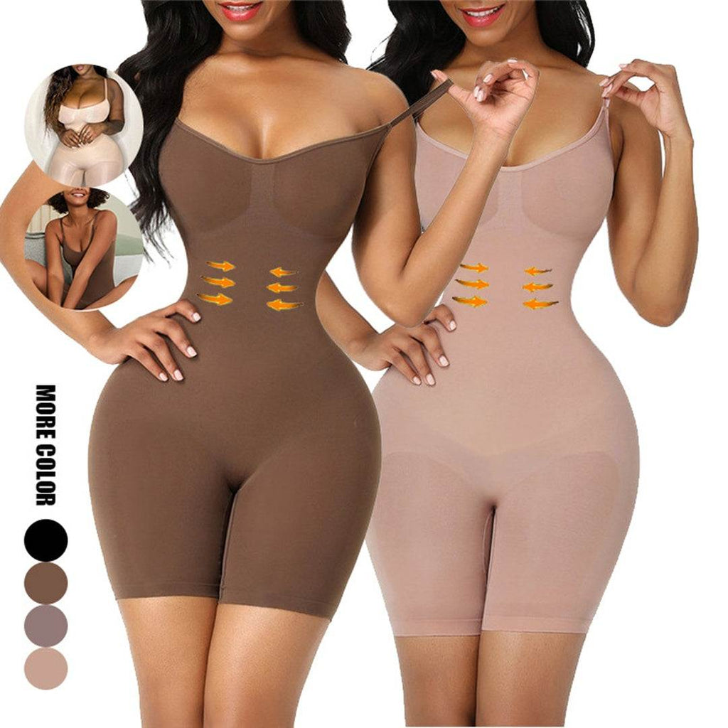 Women's Tummy Control, Butt Lifter Shapewear Bodysuit, Seamless Full Body Compression Faja For Women - Laylace