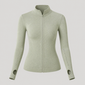 Autumn And Winter Seamless Yoga Wear Cardigan Long Sleeves