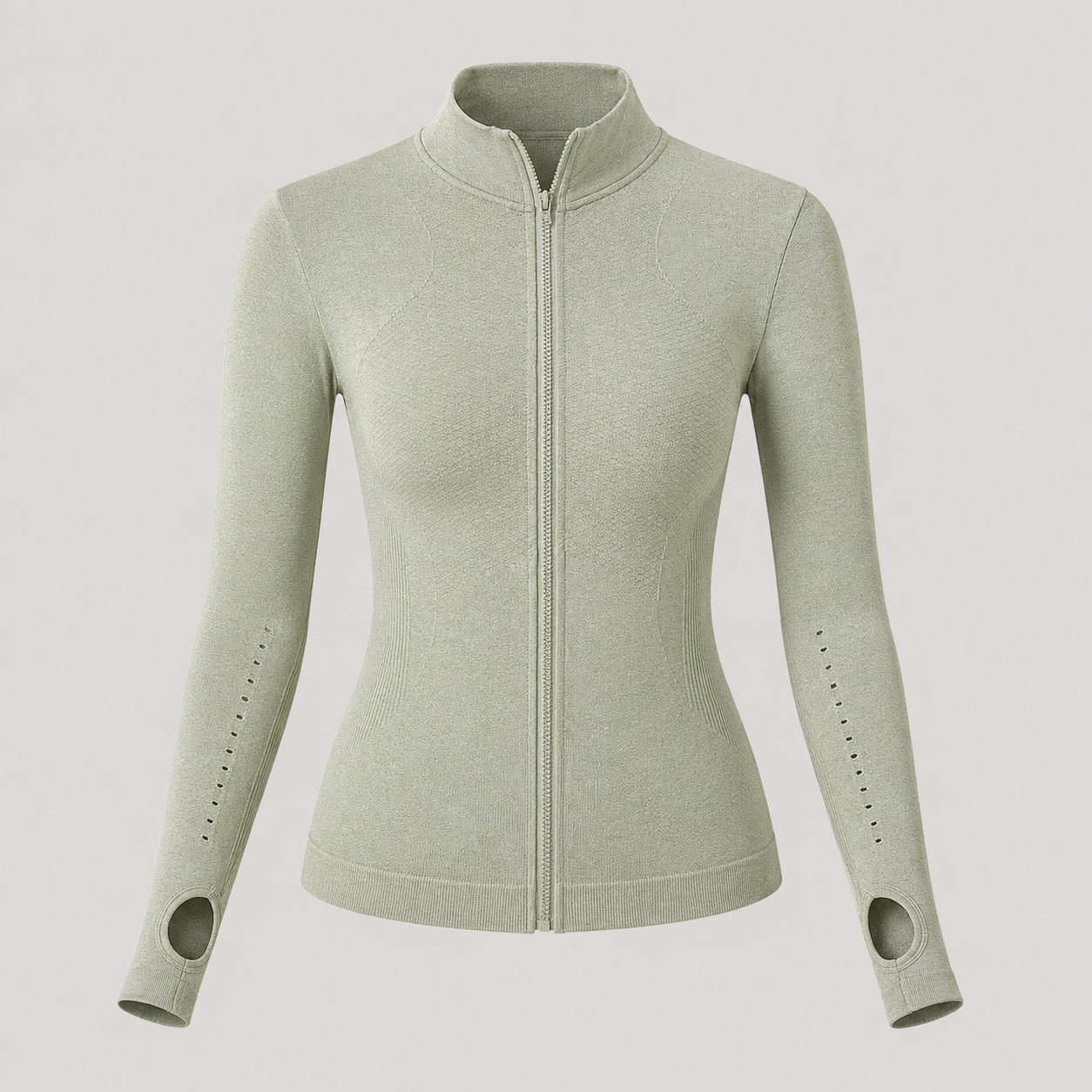 Autumn And Winter Seamless Yoga Wear Cardigan Long Sleeves