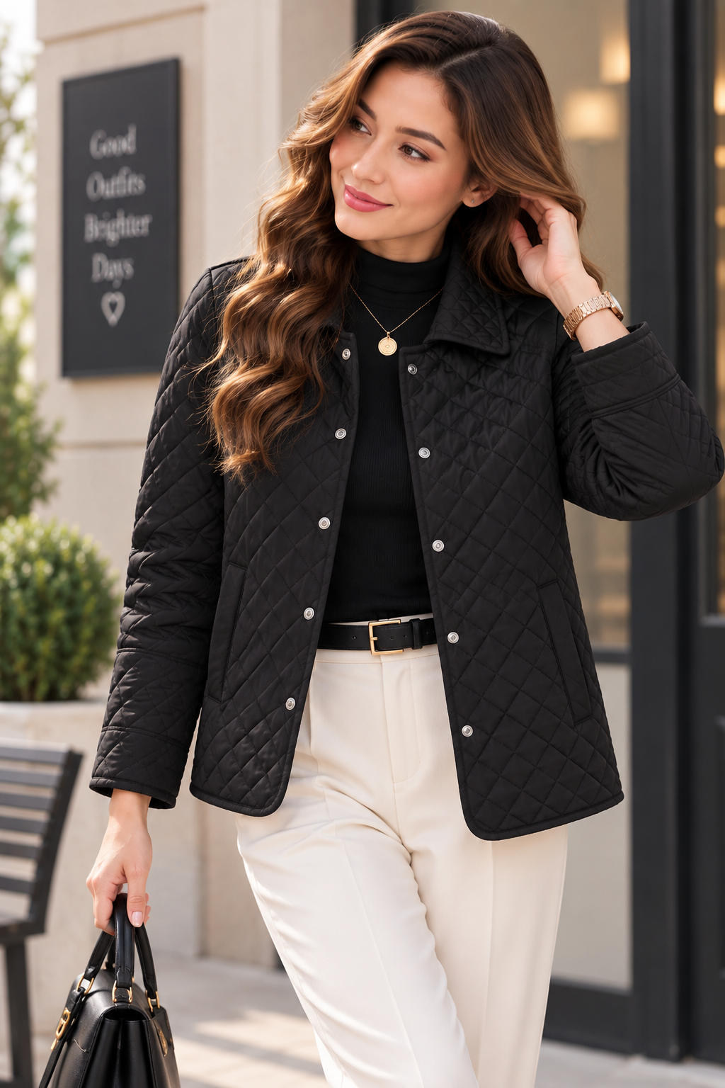 Lightweight Quilted Jacket for Effortless Everyday Layering