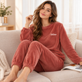 Women’s Cotton Pajama Set – Long Sleeve Sleepwear